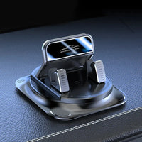 360° Universal Car Phone Mount — Anti-Slip Silicone Dashboard Holder with Full Rotation & Head-Up Navigation